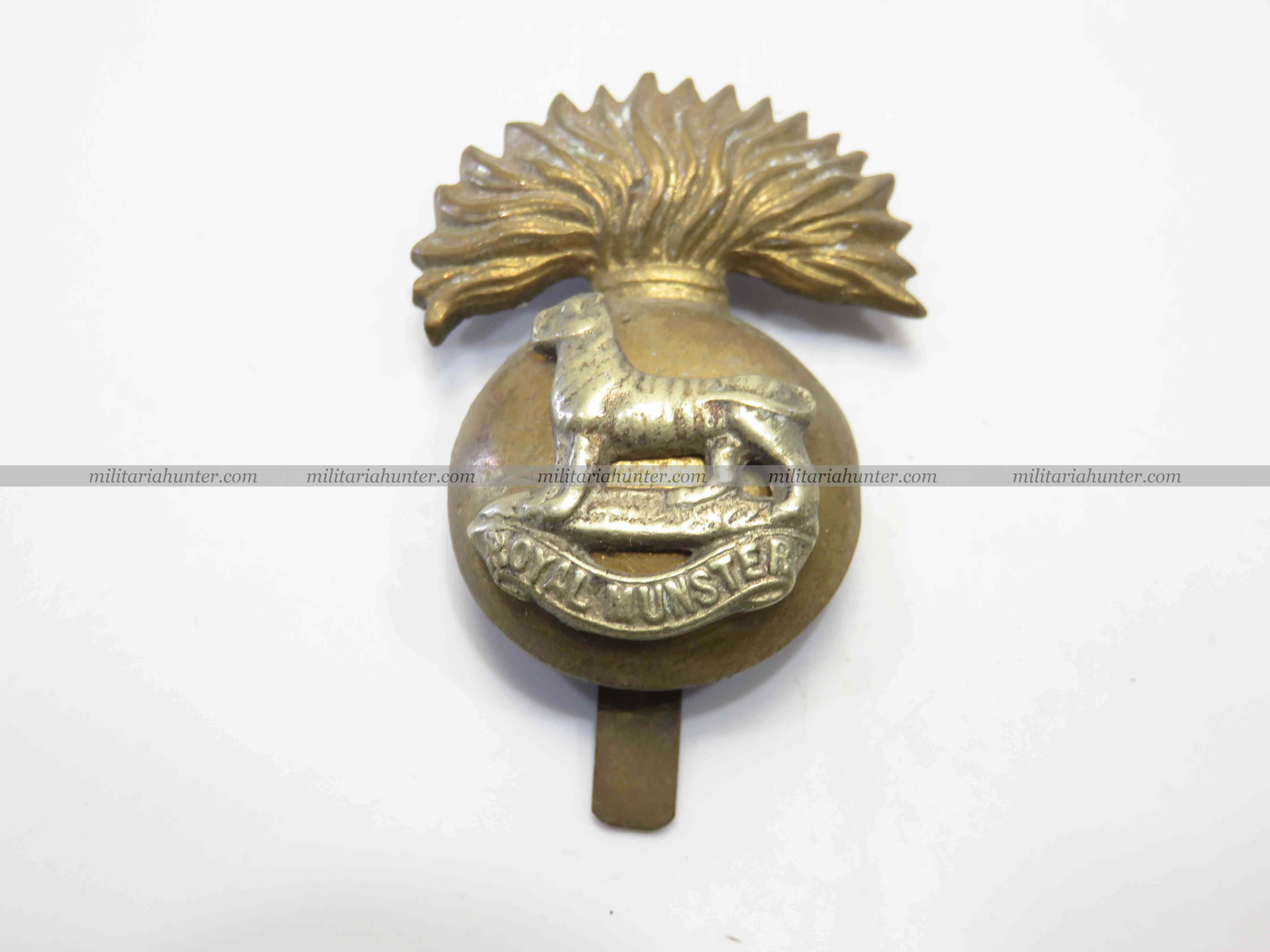 militaria : ww1 Royal Munster Fusiliers cap badge