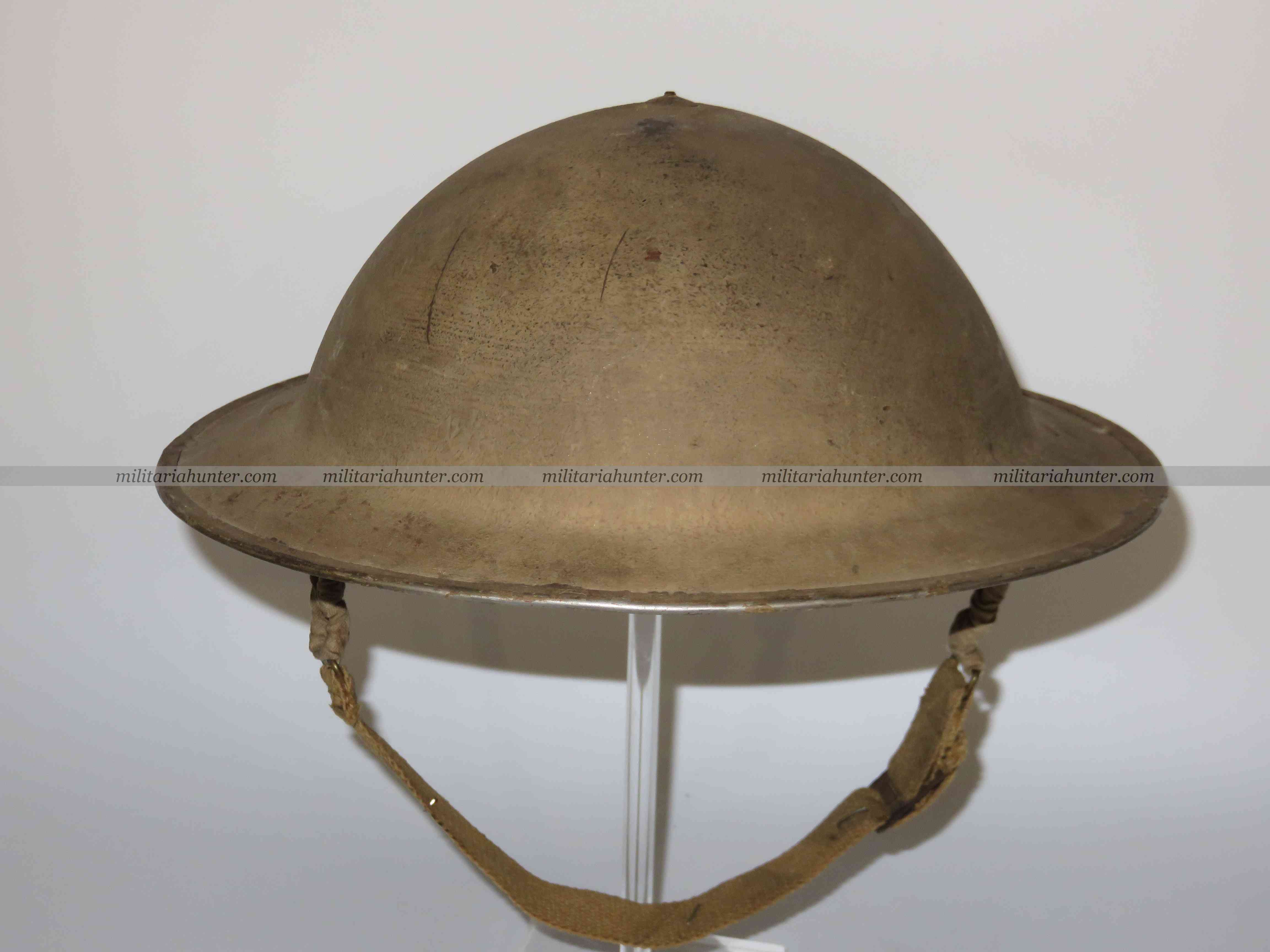 militaria : Casque Sud Africain MkII 1942 - ww2 South African Mk II helmet