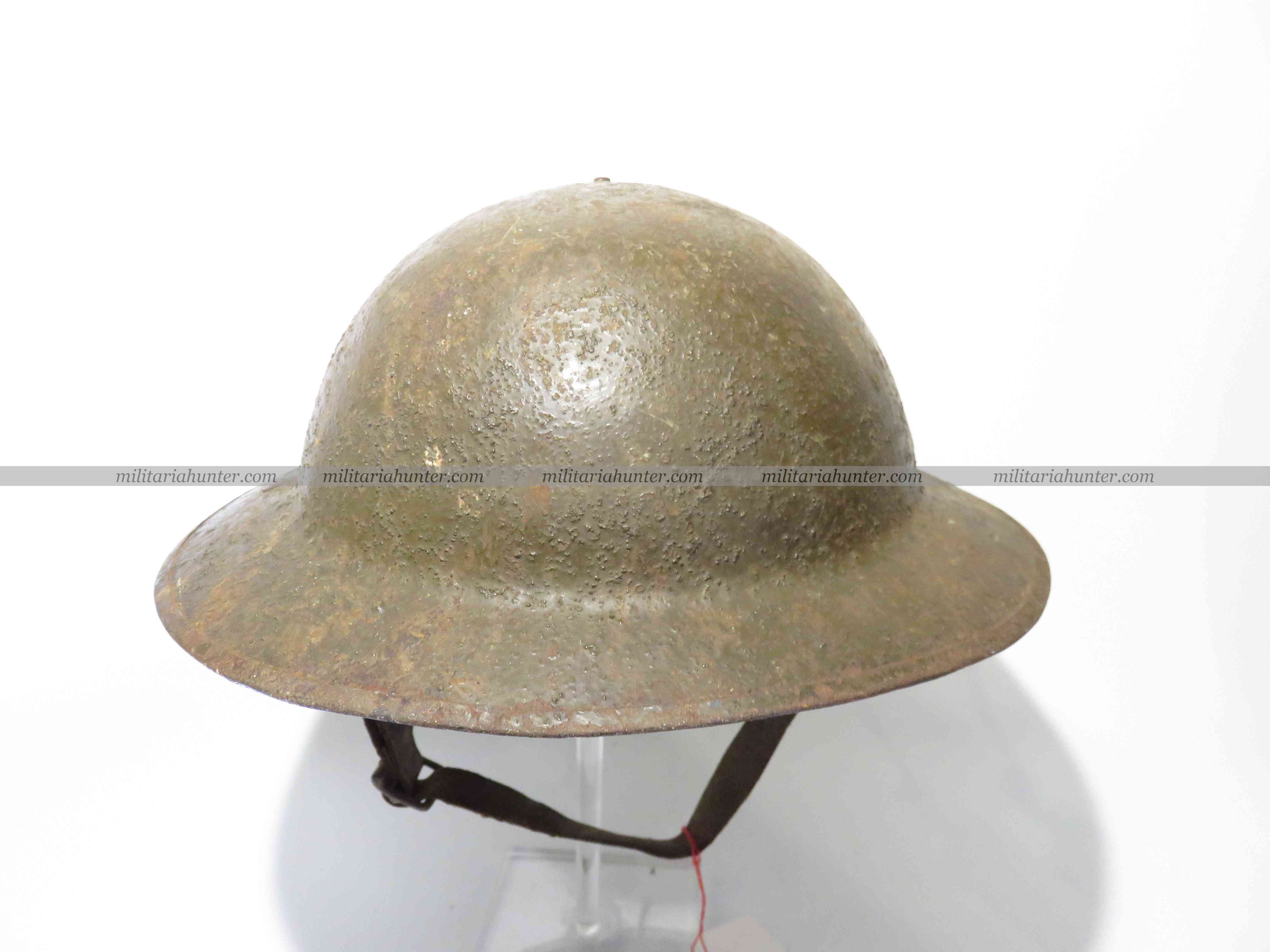 militaria : ww1 british helmet Brodie MkI - casque anglais MkI