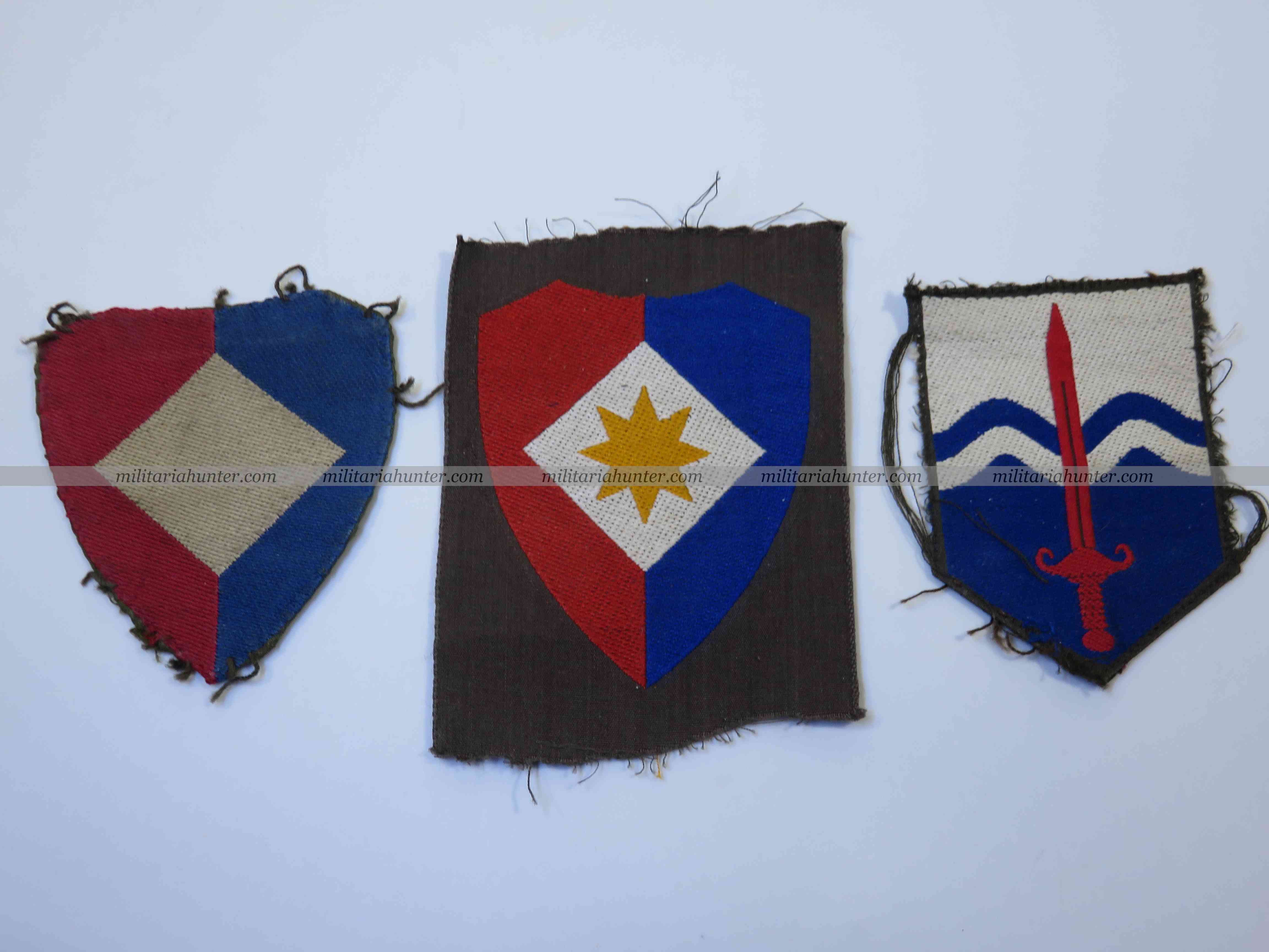 militaria : Netherlands army patches - Nederlandse leger patches