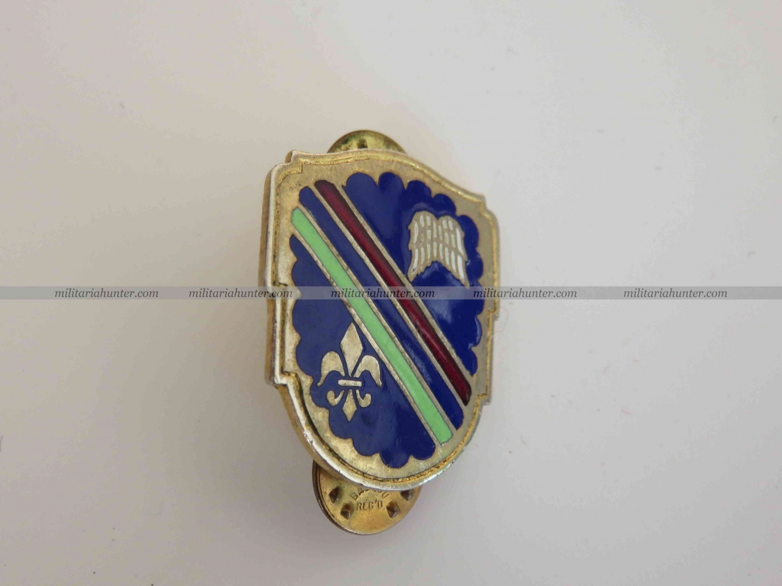 militaria : US Army 160th Infantry Regiment crest