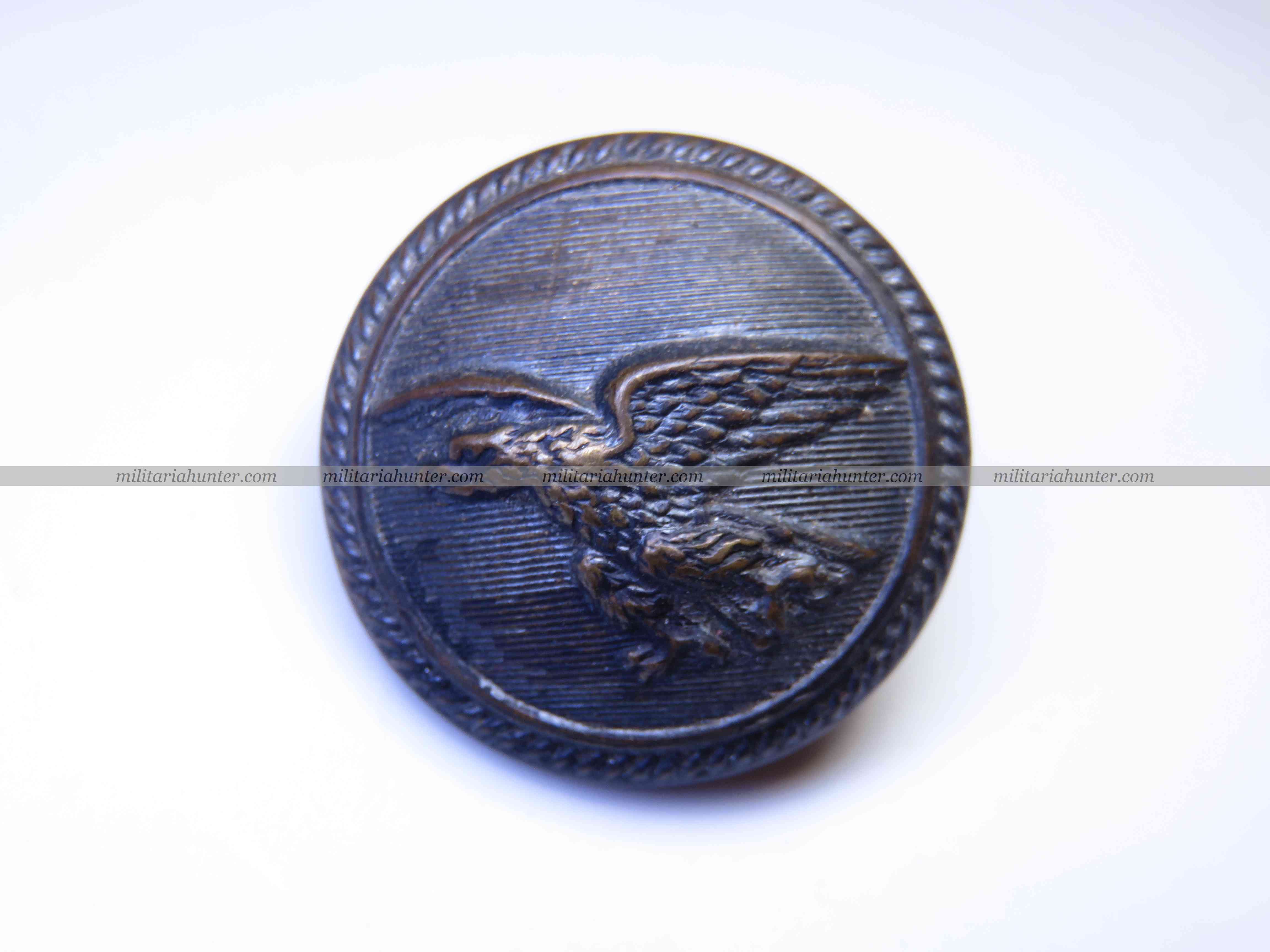 militaria : Bouton Regia Aeronautica modèle république