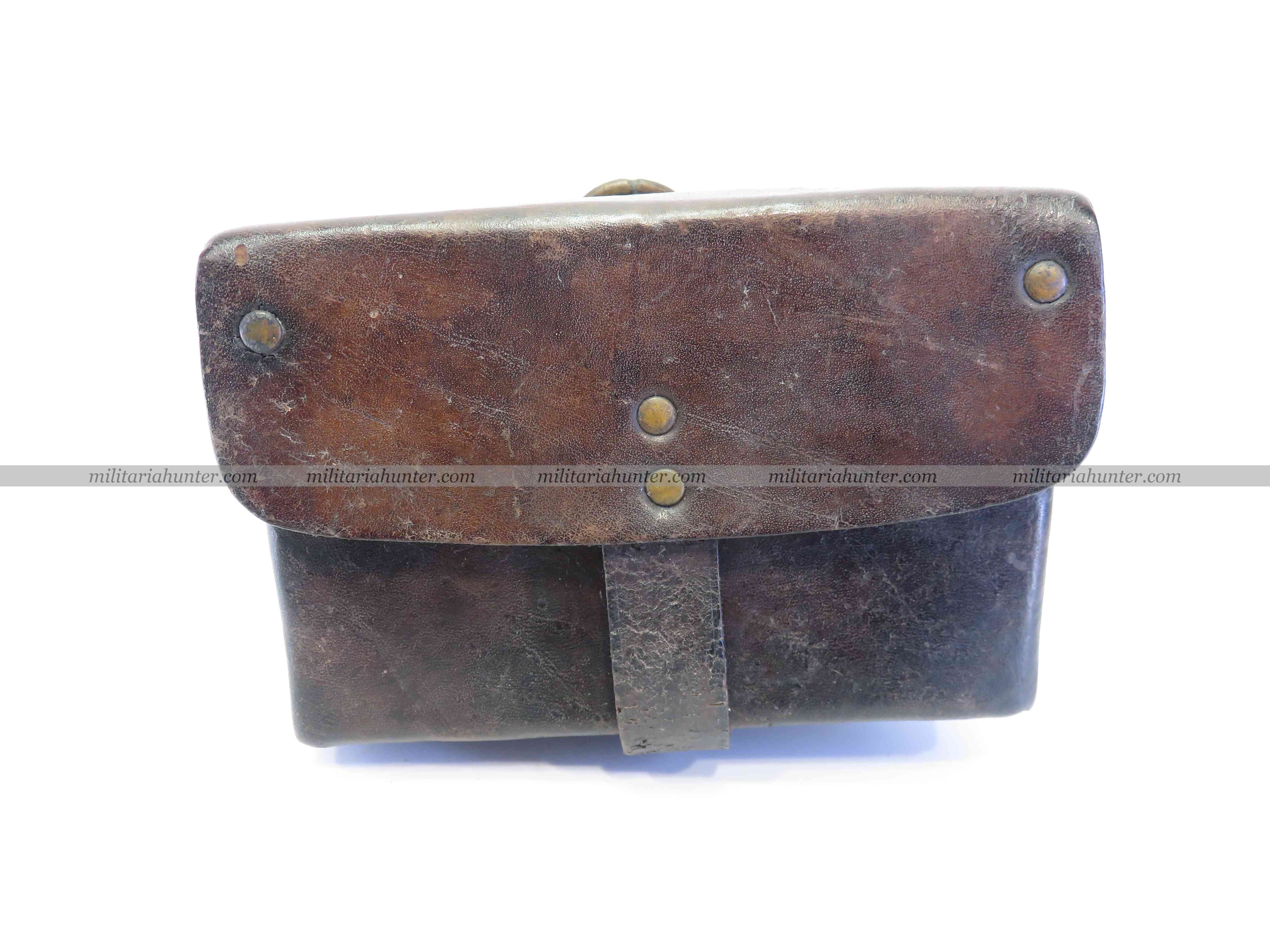 militaria : ww1 german ersatz ammo pouch - cartouchière ersatz