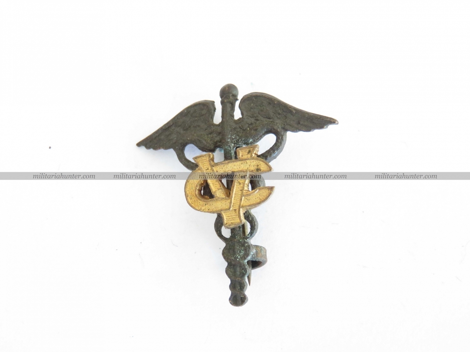 militaria : Collar Insignia Veterinary Corps ww1